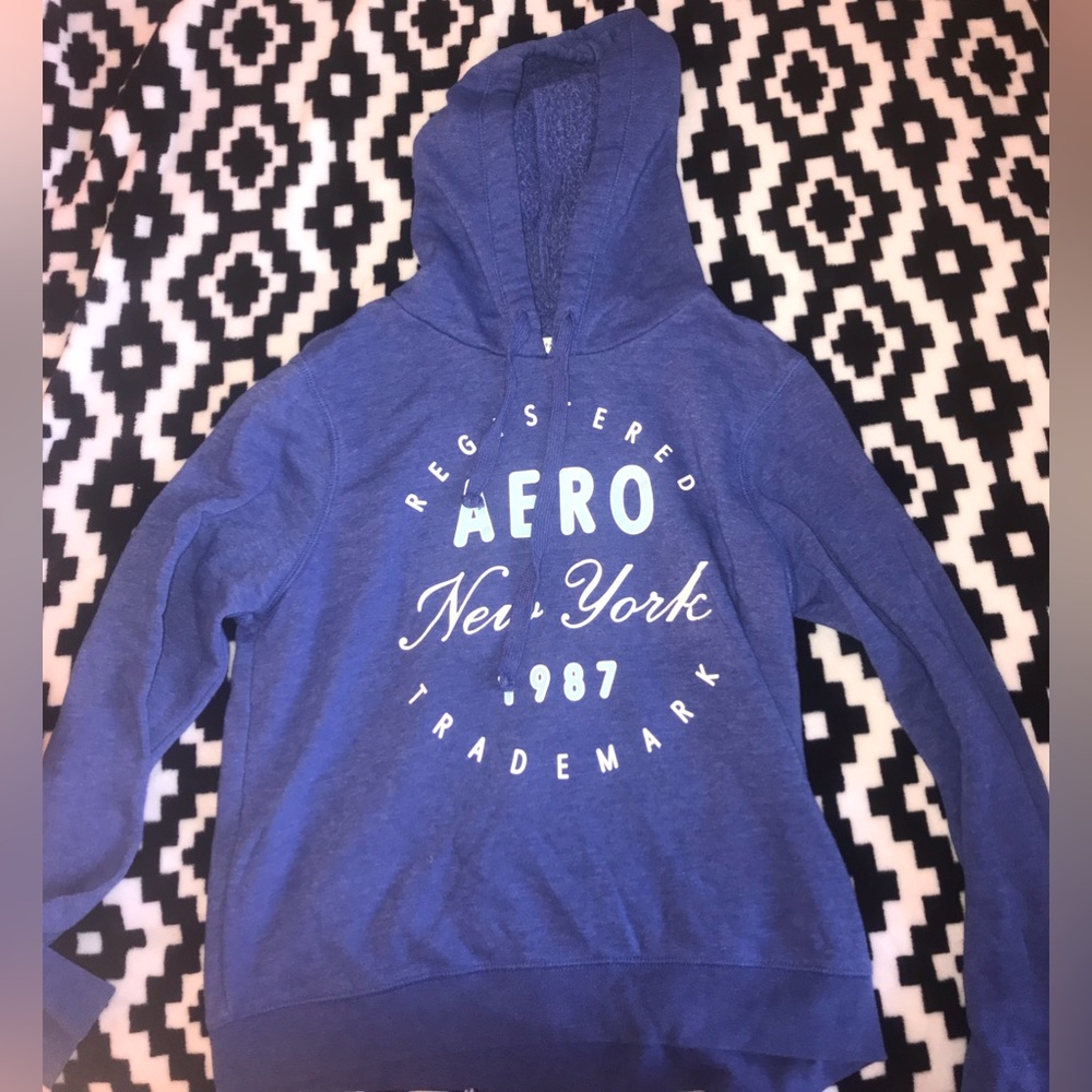 Blue Aeropostale hoodie